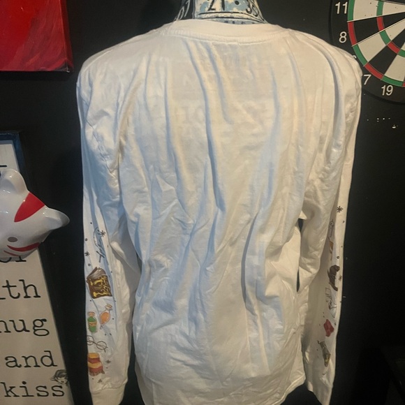 Box Lunch Wizarding World Of Harry Potter Chibi Friends Long Sleeve Graphic Tee - Picture 3 of 4